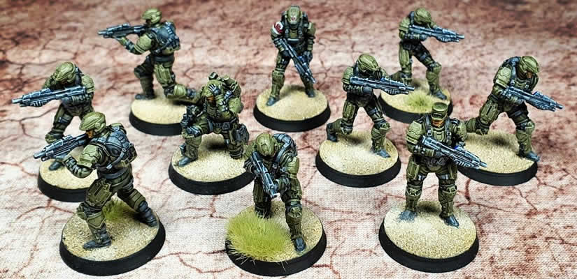 A Squad of UNSC Marines